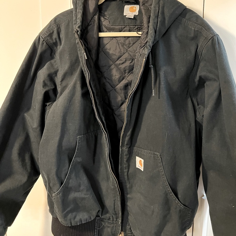 Carhartt jacket with hood